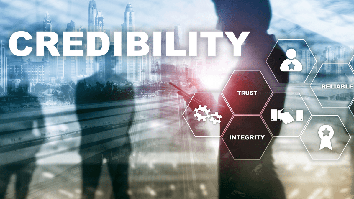 The Visual Language of Credibility